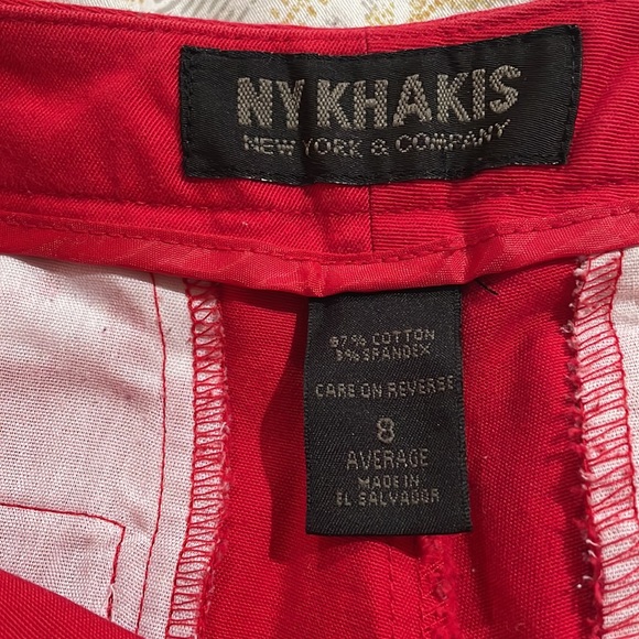 Women’s pants My Kakis NY & Co Size 8 - Picture 4 of 5